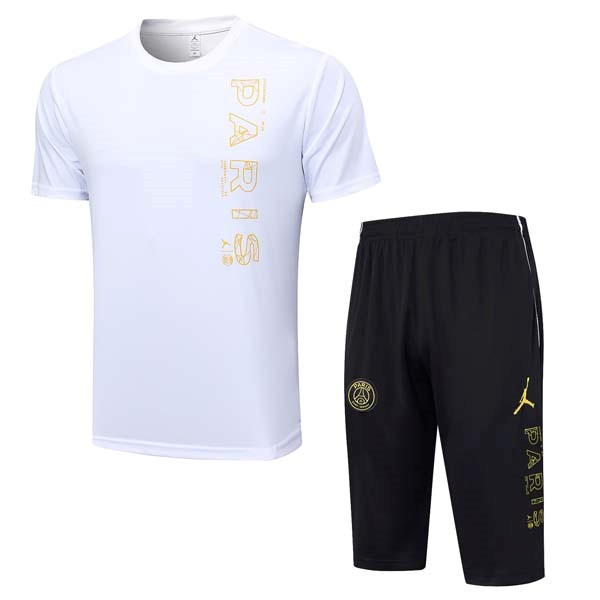 Camiseta Entrenamiento PSG Conjunto Completo 2023/24 Blanco